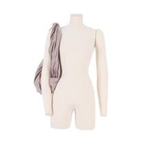 FAUX LEATHER TWIST HOBO BAG