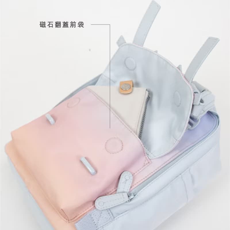 【DOUGHNUT】10.5吋 防潑水 迷你後背包 馬卡龍 水壺格-晨光 SRB