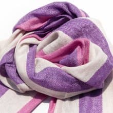 喀什米爾Cashmere 針織圍巾 純羊毛圍巾 手織圍巾 編織圍巾-北歐
