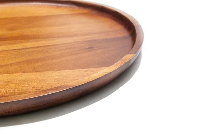 Islandoffer島嶼製作 泰國製造 相思木圓碟 10寸 (一件)