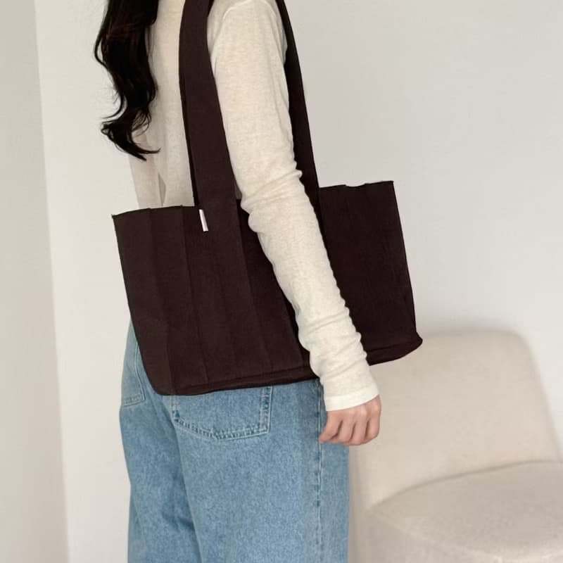 Weave_Large shoulder_brown