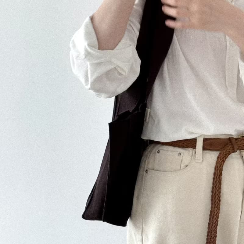 Weave_Large shoulder_brown