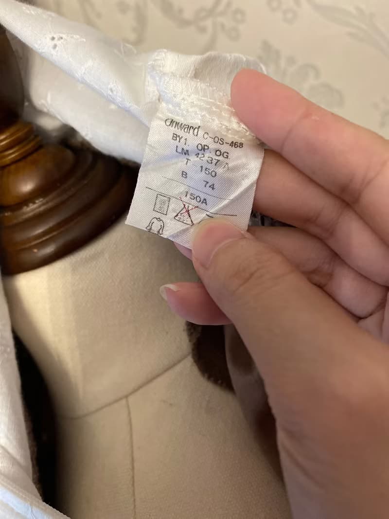 歐式圓點蕾絲少女無袖古著洋裝