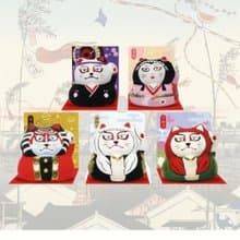 江戶御緣物語 歌舞梨貓系列 招財貓