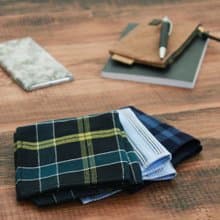 Men's Gauze Towel Handkerchief Present Boyfriend Cool Fashion 25cm×25cm Japan