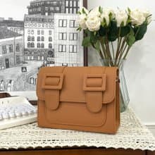 MERIMIES 劍橋包 斜背包 | 深紅棕