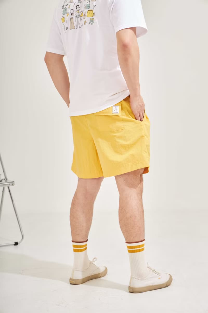 KRATIK - MEN nylon shorts (yellow)
