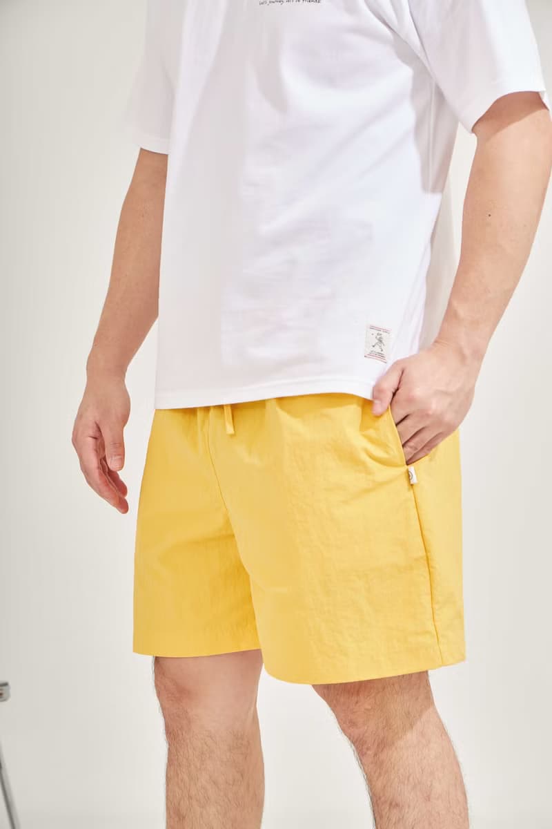 KRATIK - MEN nylon shorts (yellow)