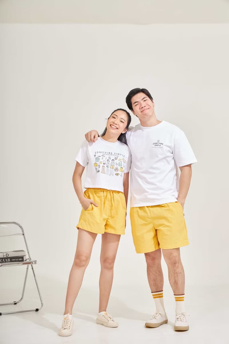 KRATIK - MEN nylon shorts (yellow)