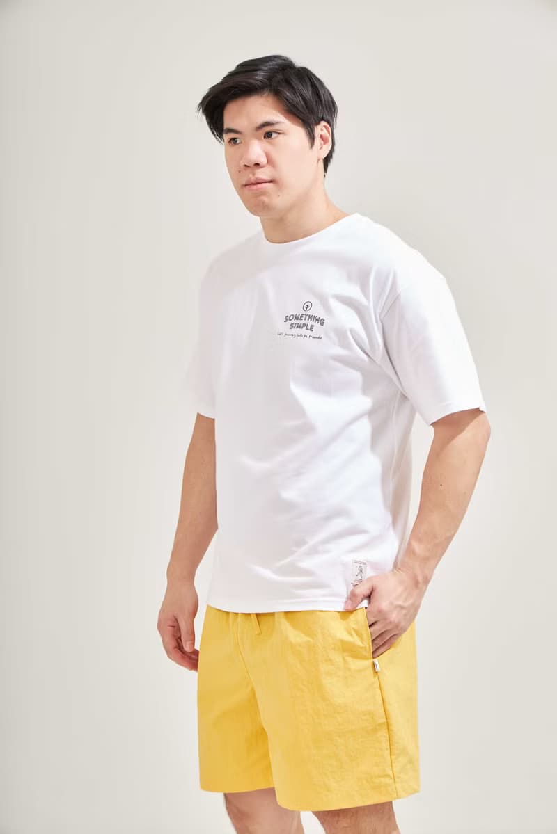 KRATIK - MEN nylon shorts (yellow)