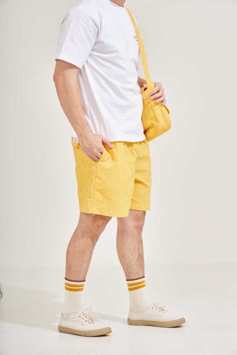 KRATIK - MEN nylon shorts (yellow)