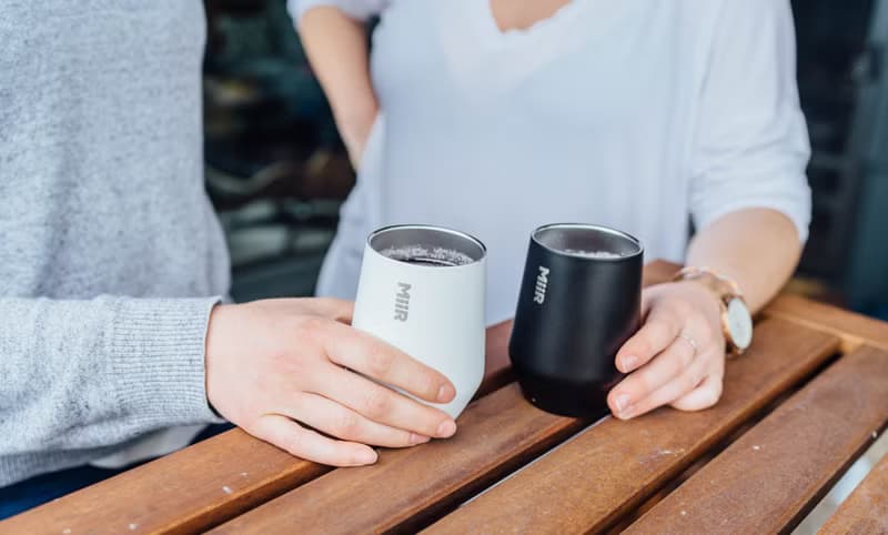 MiiR 10oz/295ml Stainless Steel Insulated Wine Tumbler Black
