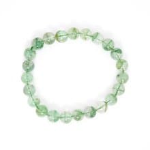 寶麗金珠寶-天然翡翠綠幽靈水晶手珠