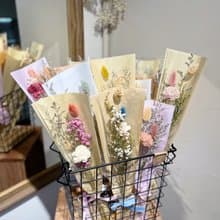 長型小花束 /  不挑款 僅挑色系 可大量訂 /  乾燥花 索拉花 花束