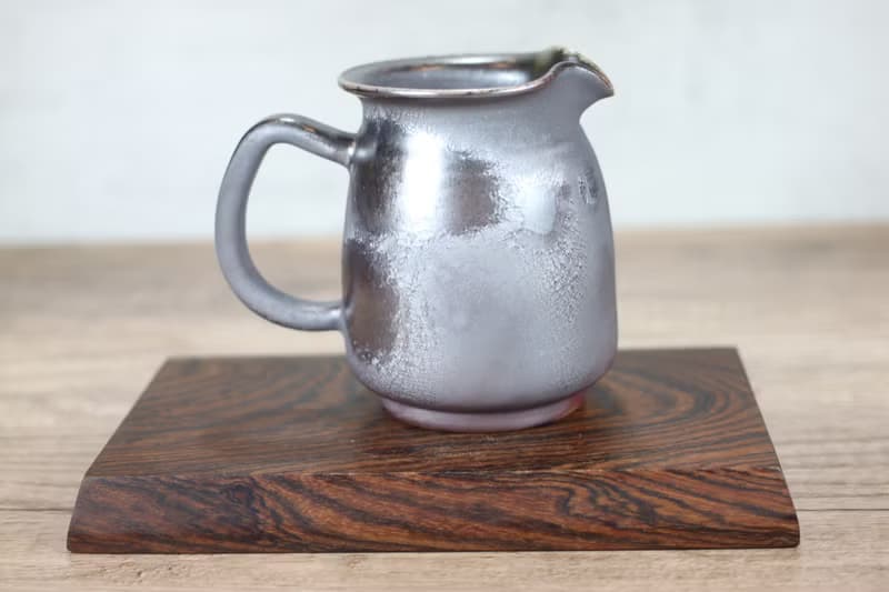 【母親節禮物】天然落灰 柴燒茶海 公道杯 名家葉敏祥手作 280ml