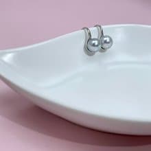 高跟鞋款 海水珍珠 akoya 真多麻 純銀耳環