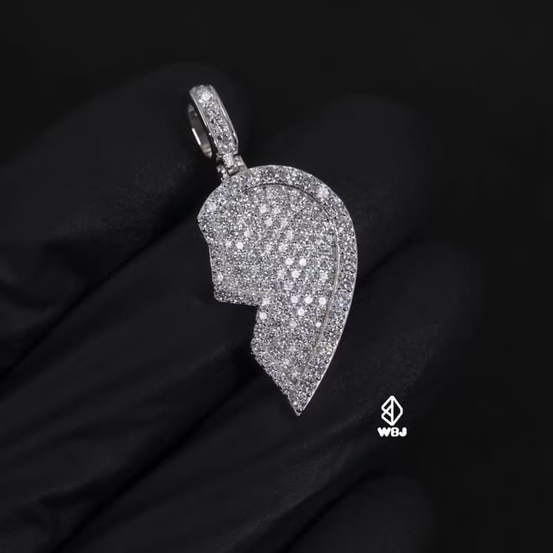 拼圖愛心限定吊墜 925純銀 情侶吊墜 情侶項鍊