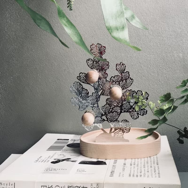 【換季特賣】蕨對置物掛架-鐵線蕨| 飾品 置物盤 母親節 女 禮物