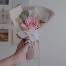 DAY OFF 單支玫瑰花束 情人節禮物 花禮 韓式花束 情人節花束