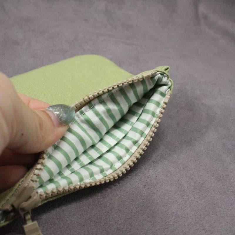 手工刺繡卡片零錢包/大吉大櫟