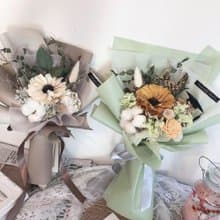 畢業花束  非洲菊乾燥花束 花束