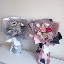 乾燥永生花束/情人節禮物/情人節花束/求婚花束/告白花束
