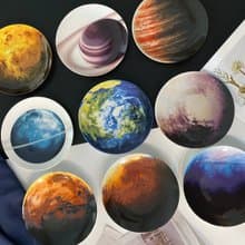 九大行星骨瓷盤/西餐餐具/小豆皿