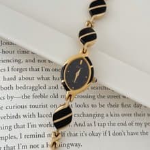 Vintage Orient Gold Plated Bracelet Watch