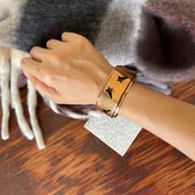 古董60~70年代銅飛燕手環手鐲 BR75