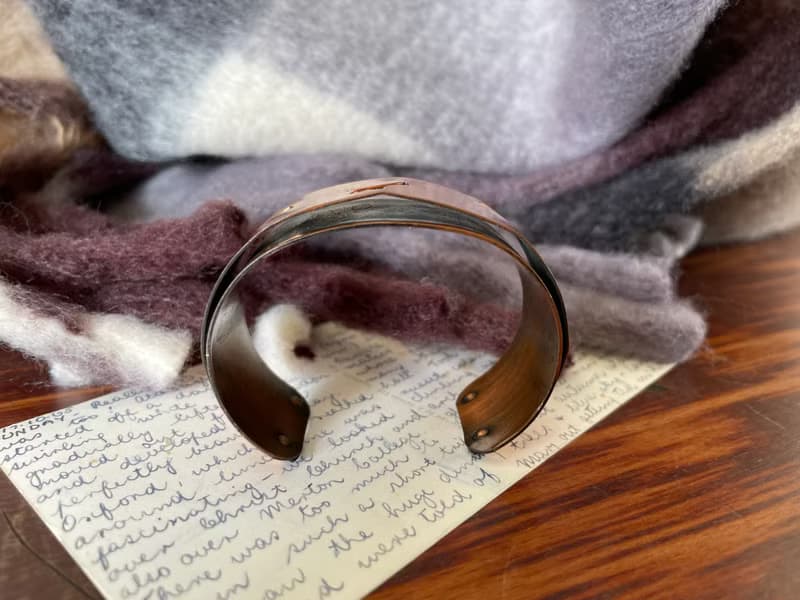 古董60~70年代銅飛燕手環手鐲 BR75