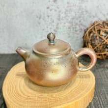 靜金柴燒壺