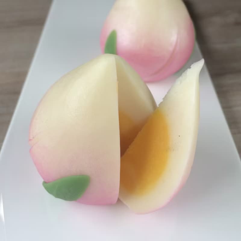 台灣風情─吉祥壽桃皂禮