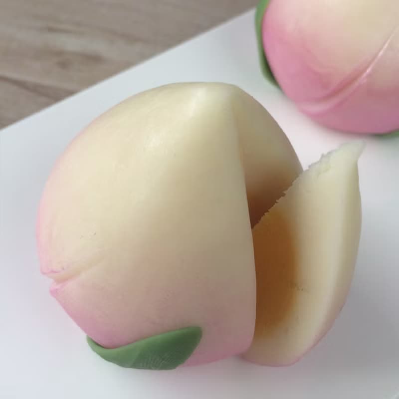 台灣風情─吉祥壽桃皂禮