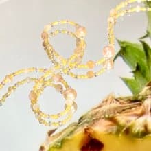 Fruit & Vegetable Collection - 009 Pineapple Pearl Necklace