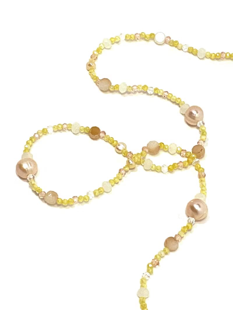 Fruit & Vegetable Collection - 009 Pineapple Pearl Necklace