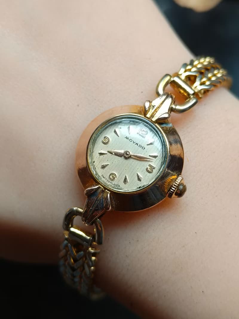 美品MOVADO 古董錶 機械手上鍊錶