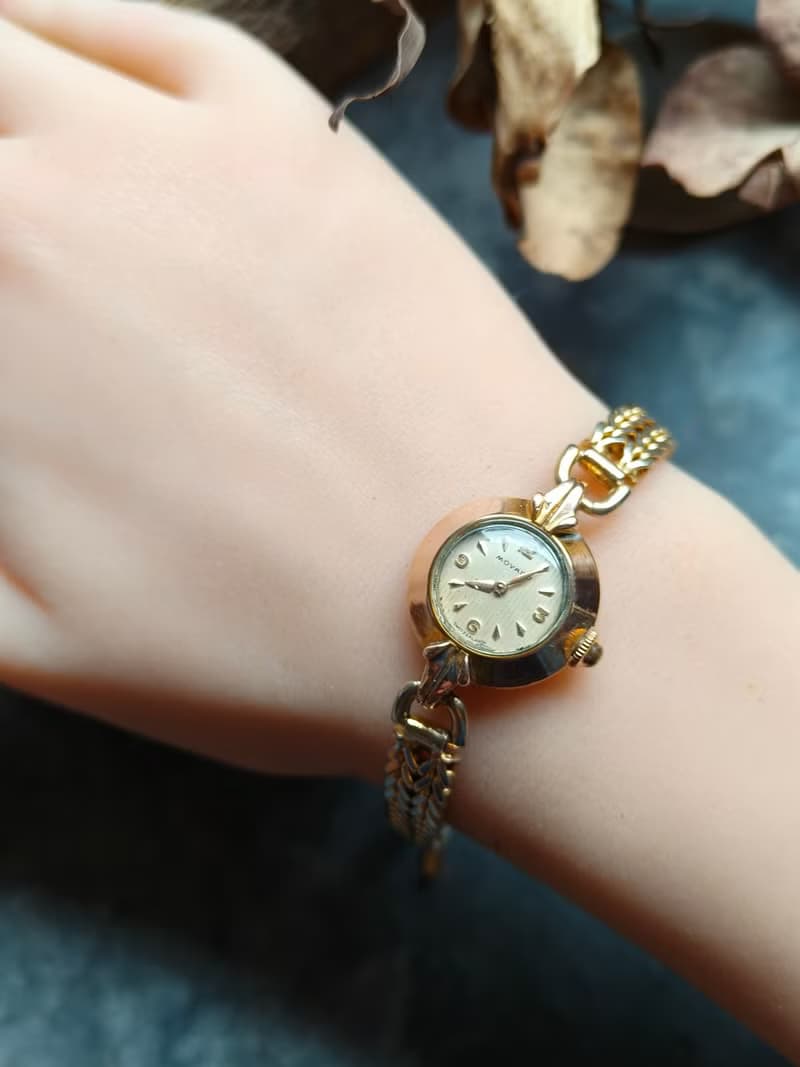 美品MOVADO 古董錶 機械手上鍊錶