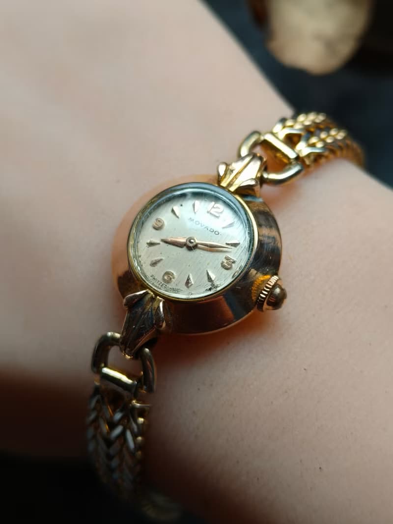 美品MOVADO 古董錶 機械手上鍊錶