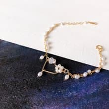 春-心花怒放 珍珠手鏈情人節禮物 14KGF
