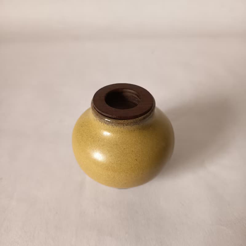 陶藝大師創作的茶倉茶葉罐香罐丹罐花器茶席道具