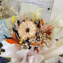 小款花束/永生花/索拉花/乾燥花/贈祝賀小卡+花禮提袋