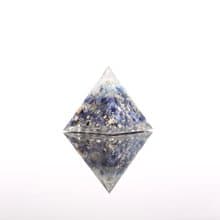 【情人節禮物】【富士山】藍色蘇打石奧剛金字塔擺飾水晶orgonite