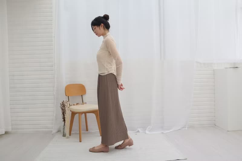【愛漫延】馬銜釦平底鞋_霧玫瑰