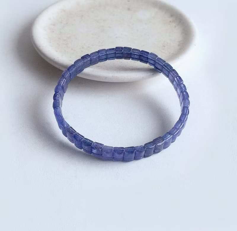 寶石系 天然礦石 坦桑石 手排