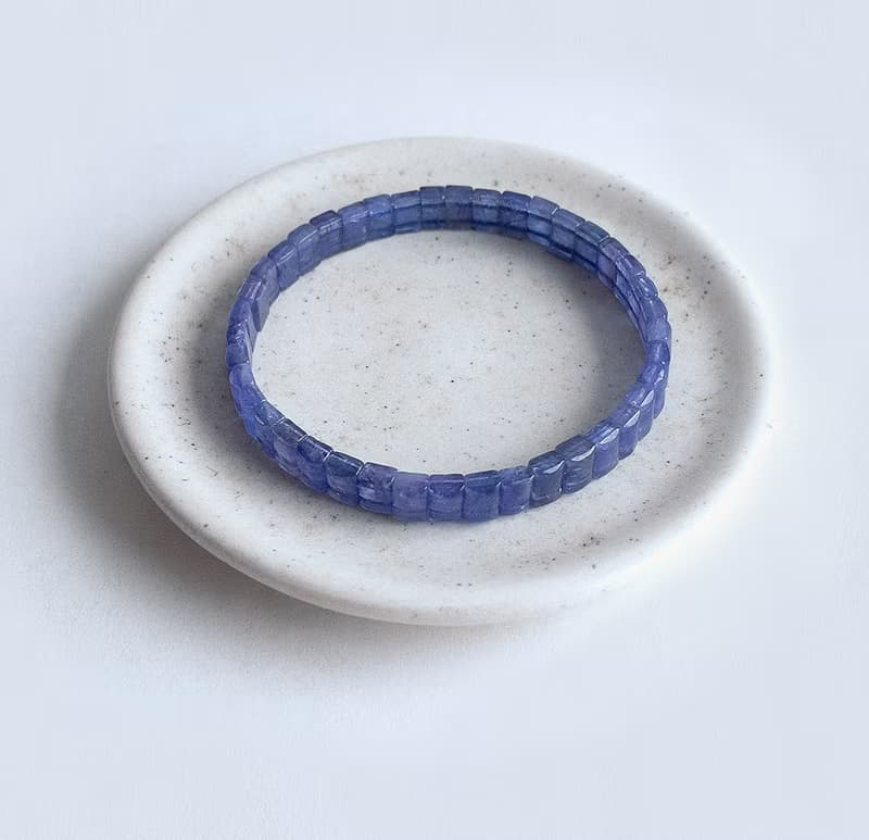 寶石系 天然礦石 坦桑石 手排