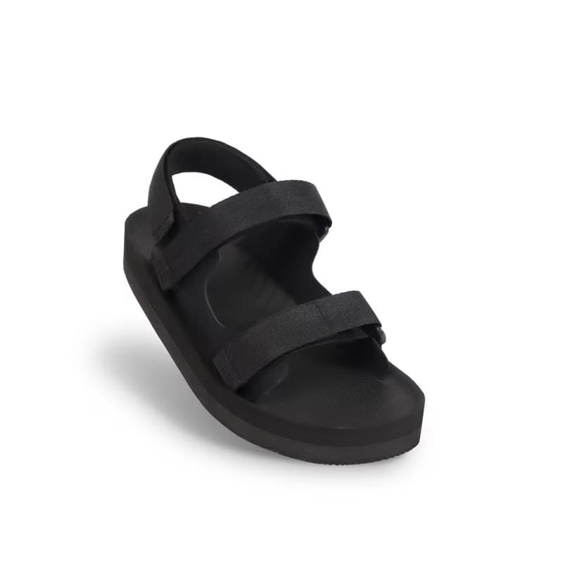 【春夏新版】indosole ADVENTURER 環保涼鞋 墨碳黑 男