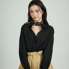 【彩虹格紋】法式復古/輕薄飄逸/真絲絲巾