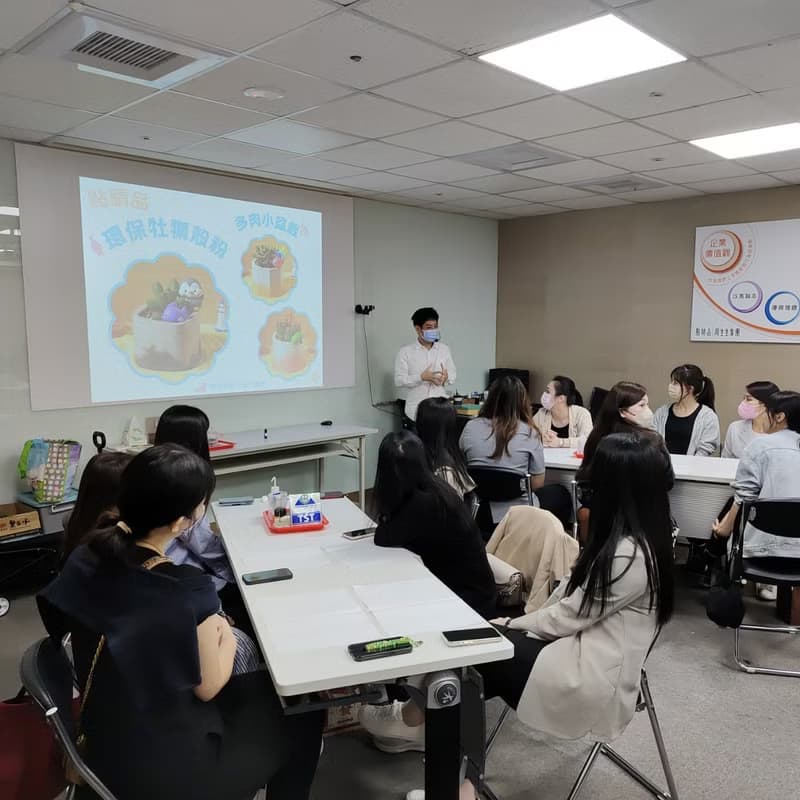 企業手作課程 | 再生牡蠣殼粉多肉植物小盆栽 | SDGs 體驗活動