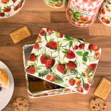 鄉村草莓田大方糖果茶葉禮盒【英國糖迷你包12包入 英國茶】