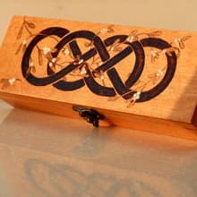 Mistletoe Revenge Infinity times infinity wooden box Customized Gift